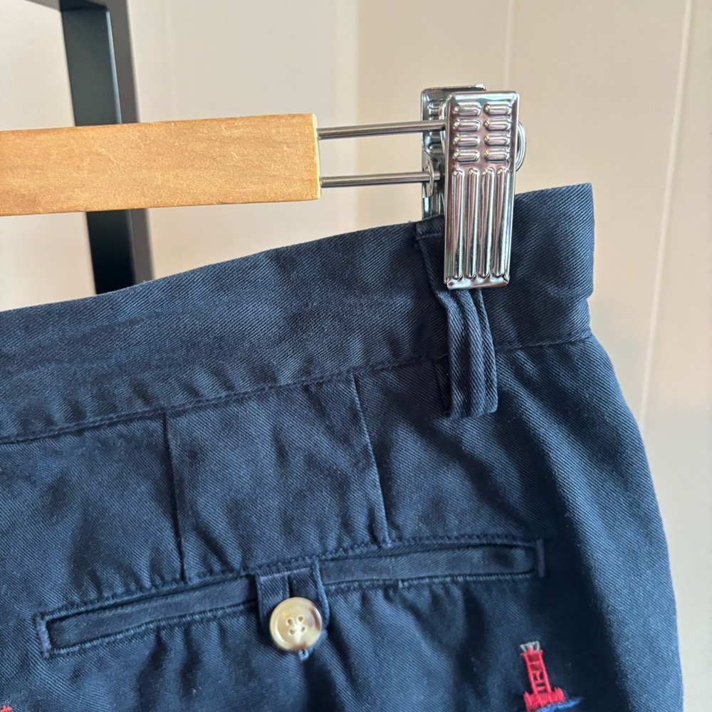 Polo Ralph Lauren Men’s 31x9 Bedford Chino Blue Lighthouse Coastal Preppy Shorts